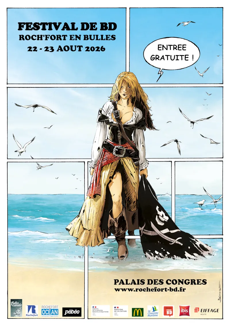 Affiche temporaire festival 2026 – Les Forts en Bulles